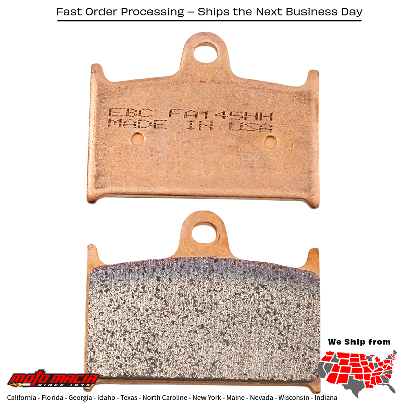 Brake Pads Suzuki Gsx-R600 1992-1993 Gsx-R750 1988-1993 Gsf12 - Image 2