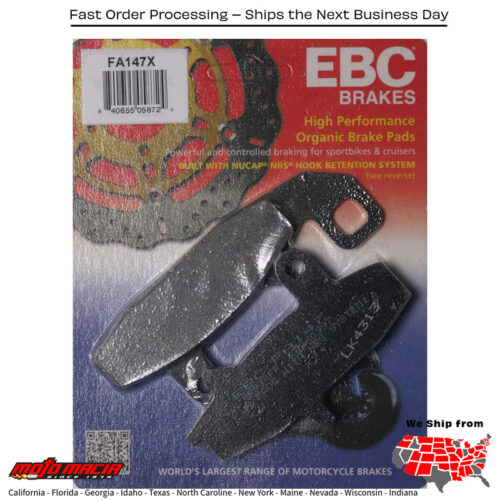 Brake Pads Suzuki Dr650s 1990-1995