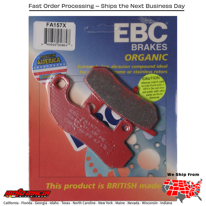 Brake Pads Suzuki Dr650s 1990-1995