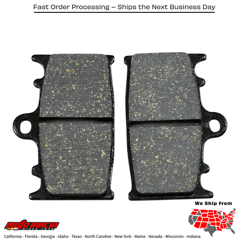 Brake Pads Kawasaki Klz1000 Versys 2015-2016 Suzuki Gsx1250fa 2011-2012 - Image 2