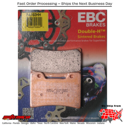 Brake Pads Yamaha Vmx1200 V-Max 1993-2007 Yzf600r 1995-1996 F more