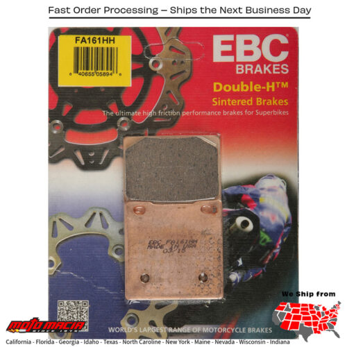 Brake Pads Kawasaki Zrx1200 2001-2005 Ninja Zx-12r 2000-2005