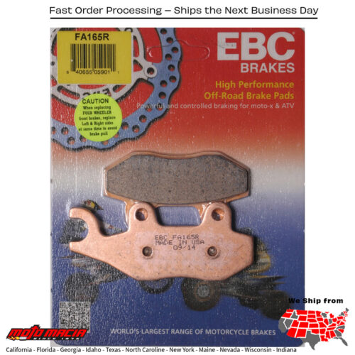 Brake Pads Kawasaki Krf 800 Teryx 2014-2017 Le