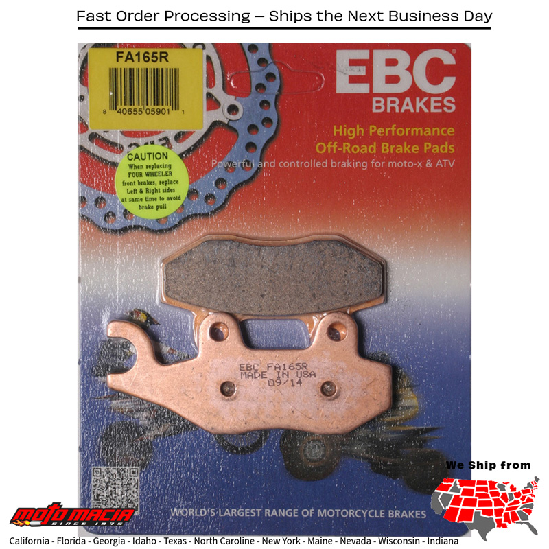 Brake Pads Kawasaki Krf 800 Teryx 2014-2017 Le