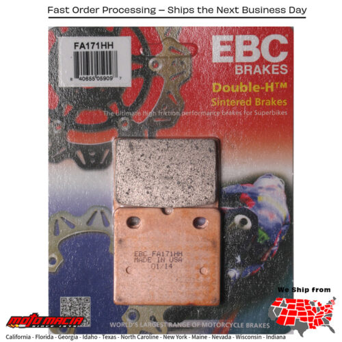 Brake Pads Bmw R80r 1992-1994 R100rs 1988-1992 K100lt 1988-1991