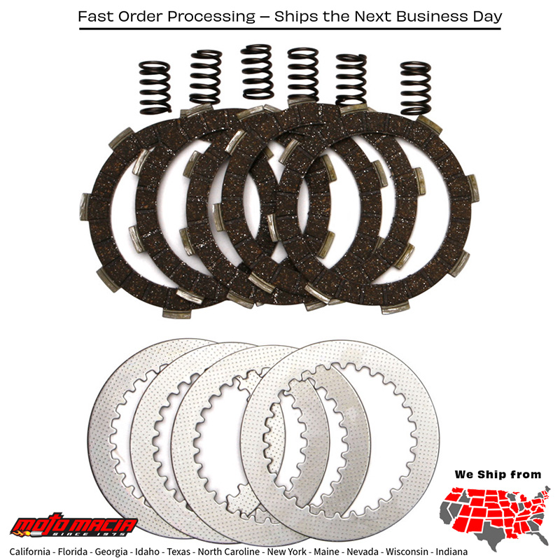 Clutch Set Drc7 Kawasaki Kx60 1985-2003 Suzuki Rm60 2003-2003