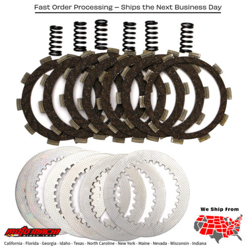 Clutch Set Drc10 Kawasaki Kx100 1995-1997 Kx80 1989-1997