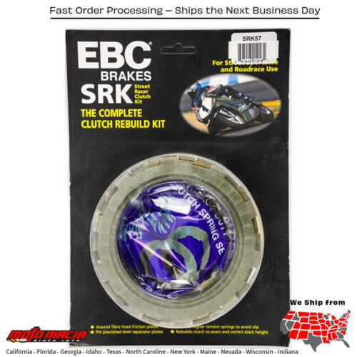 Srk Complete Clutch Kit Honda Cbr600f F4i 2001-2006
