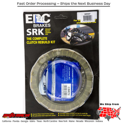Srk Complete Clutch Kit Srk67 Suzuki Gsx-R1300 Hayabusa 1999-2001