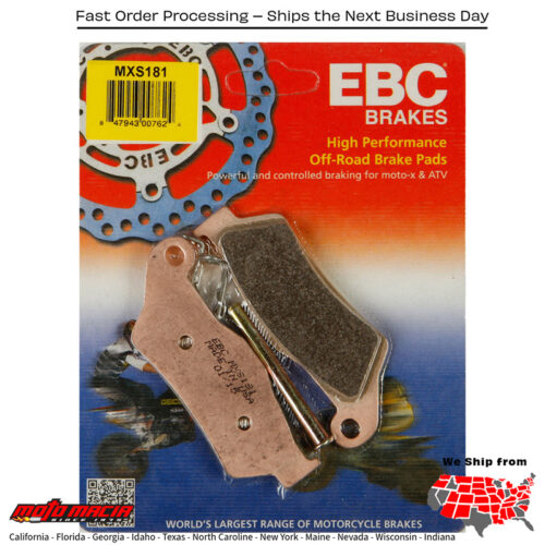 Brake Pads Ktm 250 Sx 1994-2020 620 Super Moto 2000-2000 400 Sc 4-S