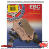 Brake Pads Tm Mx 85 Junior (17/14) 2002-2008 En 250 2004-2008 Mx 100
