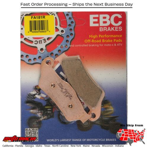 Brake Pads Tm Mx 85 Junior (17/14) 2002-2008 En 250 2004-2008 Mx 100