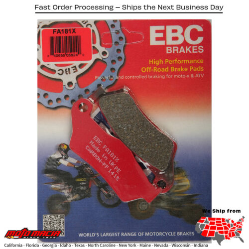 Brake Pads Sherco 450 Sc-F Cross Country 2019-2020 Husqvarna Tc 250 2002-20