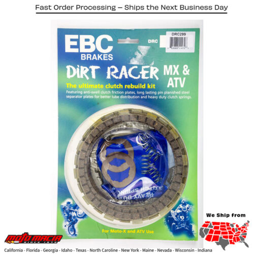 Dirt Racer Clutch Kit Drc299 Honda Crf450rx 2017-2018