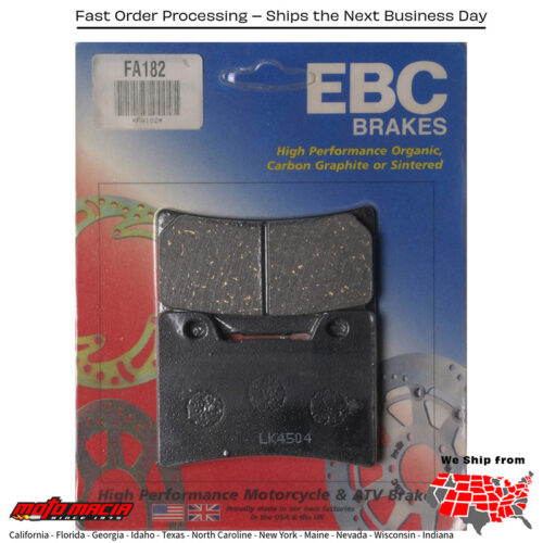 Brake Pads Yamaha Fzr1000 1992-1993