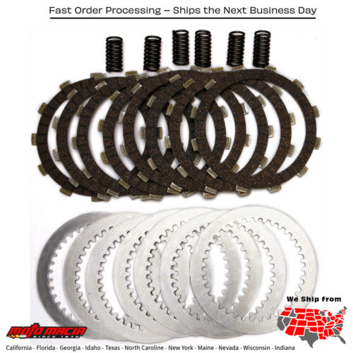 Clutch Set Drc41 Kawasaki Kx250 1991-1991 Kdx 250 1991-1994