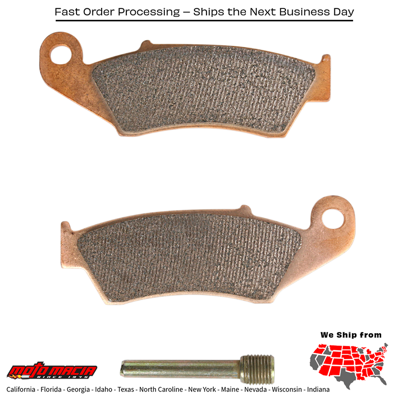 Brake Pads Suzuki Rm-Z250 2004-2020 Dr650s 2015-2024 Honda Crf450x 2 more - Image 2