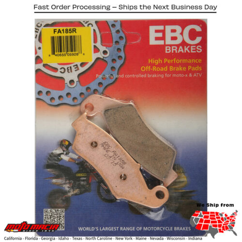 Brake Pads Zero S 2013-2014 Sr Ds Fx 201