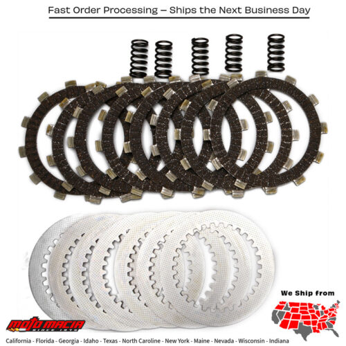 Dirt Racer Clutch Set Drc83 Kawasaki Kx125 1990-1992