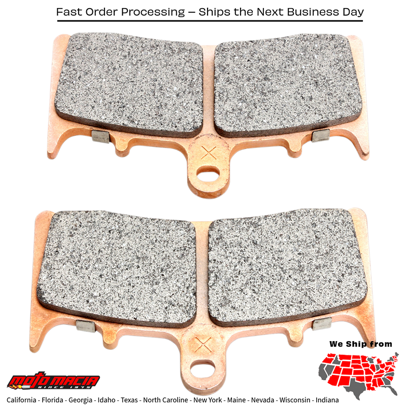 Extreme Pro Brake Pads Kawasaki Zx600 Ninja Zx-6r 1998-2002 Vn1600 - Image 2
