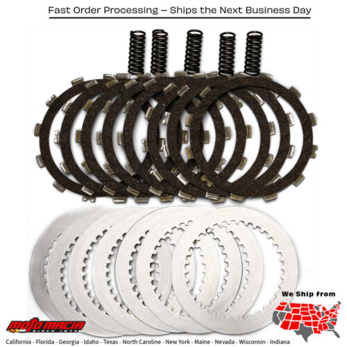 Dirt Racer Clutch Set Drc123 Kawasaki Kx250f 2004-2017 Suzuki Rm-Z250 2004-2006