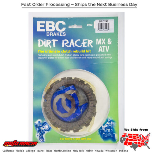 Dirt Racer Clutch Set Drc241 Ktm 65 Sxs 2012-2015 Sx 2009-2016 6 more