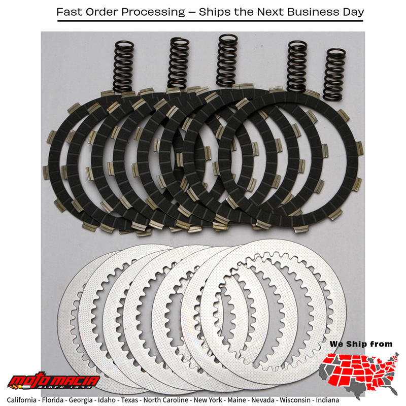 Carbon Fiber Clutch Complete Set Drcf158 Kawasaki Kx450f 2006-2011