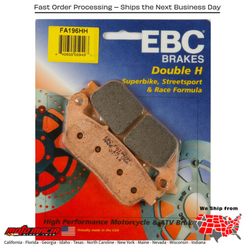 Brake Pads Triumph America 865 2010-2015 Honda Ctx700d 2014-2017