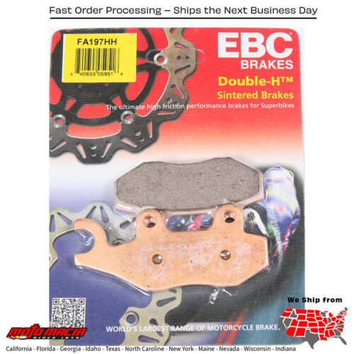 Brake Pads Kawasaki Ex300f Ninja 300 2013-2016 Honda Nsf100 2006-2006