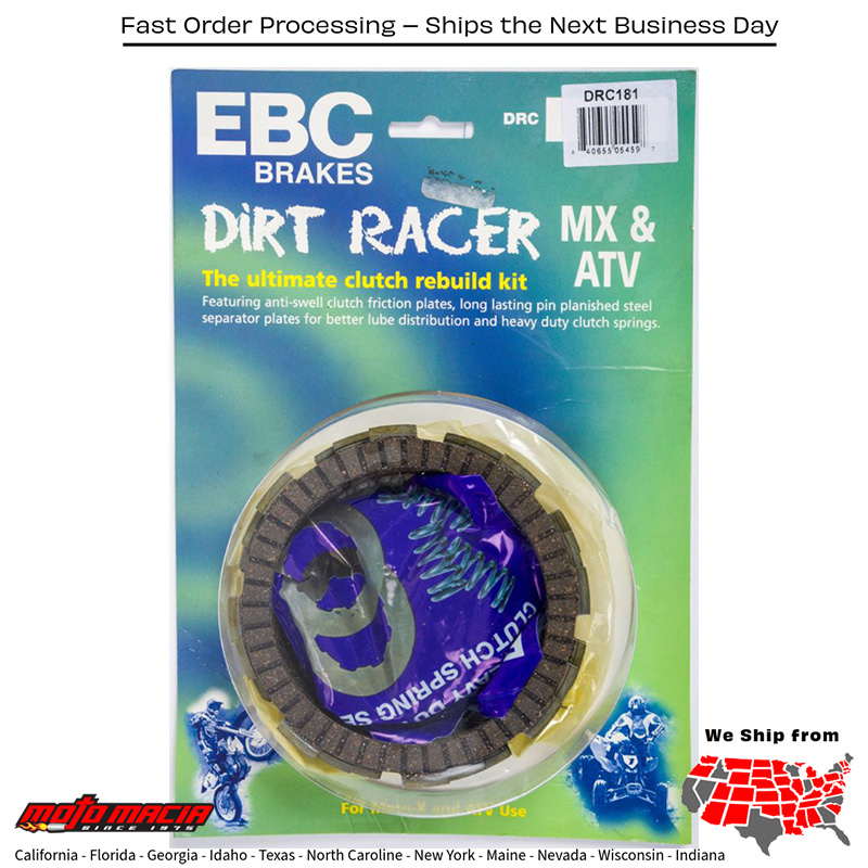 Dirt Racer Clutch Set DRC181 Honda CRF150F 2006-2016
