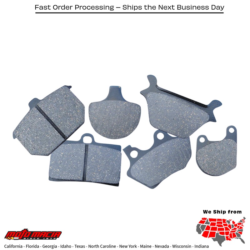 Brake Pads Fa200 Organic Harley-Davidson Xl1200s Sportster Sport 1996-1999 - Image 3
