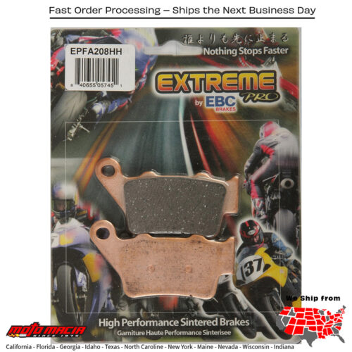 Extreme Pro Brake Pads Bmw F700gs 2013-2013 Husqvarna Te 300 2014-2017 Atk