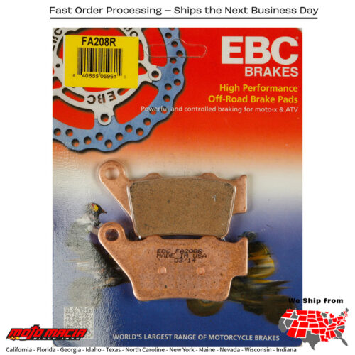 Brake Pads Ktm 550 Mxc 1994-1996 350 Lc4 400 Duke 1994-19