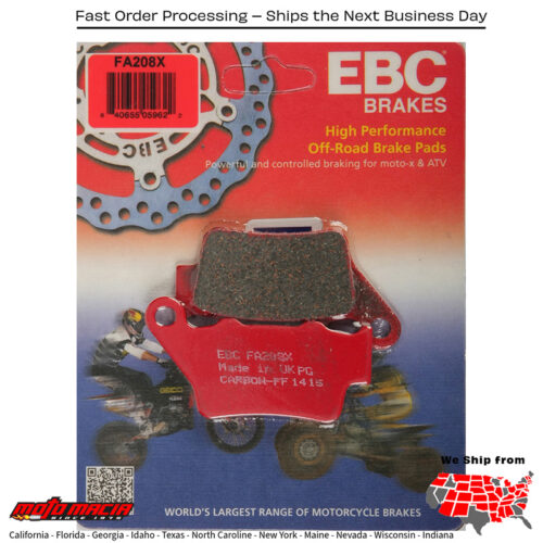 Brake Pads Bmw F800st 2006-2009 Husaberg Fs650e 2002-2004 Fs400e