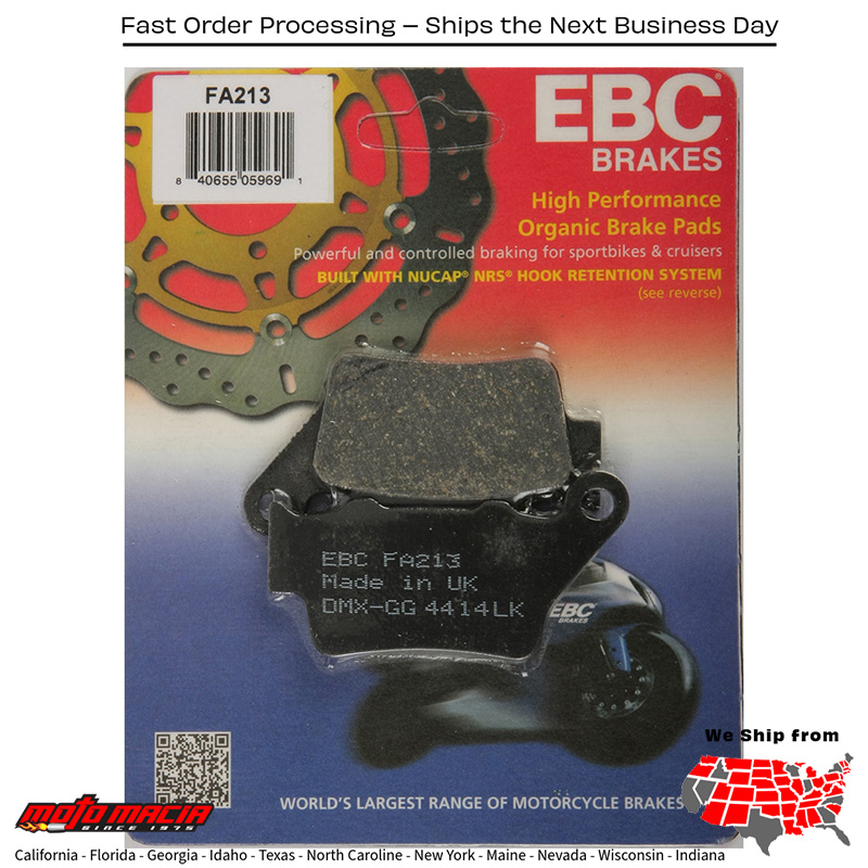 Brake Pads Bmw F800r 2009-2015 S1000r 2014-2015 F800gs Adventure 20