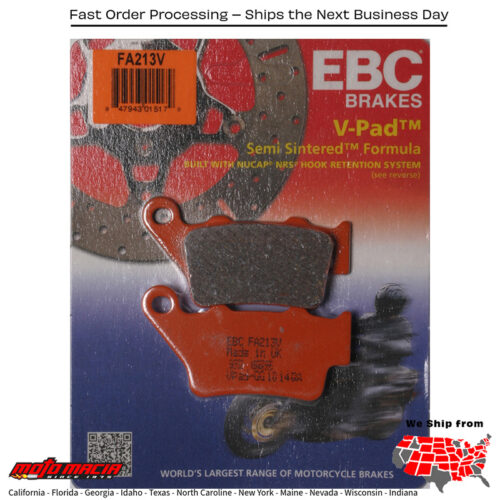 Brake Pads V-Series BMW F800R 2009-2015 S1000R 2014-2015 F800GS Adv