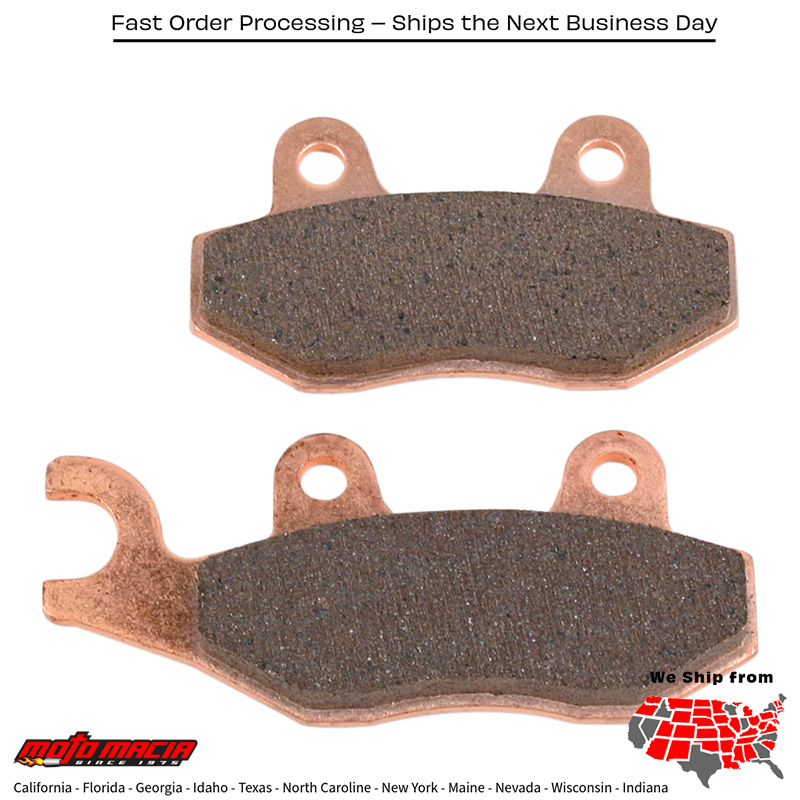 Brake Pads Triumph Bonneville T100 865 2007-2015 Speed Triple 900 T - Image 2