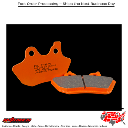 Brake Pads V-Series Triumph Bonneville 865 2007-2015 America 20 more