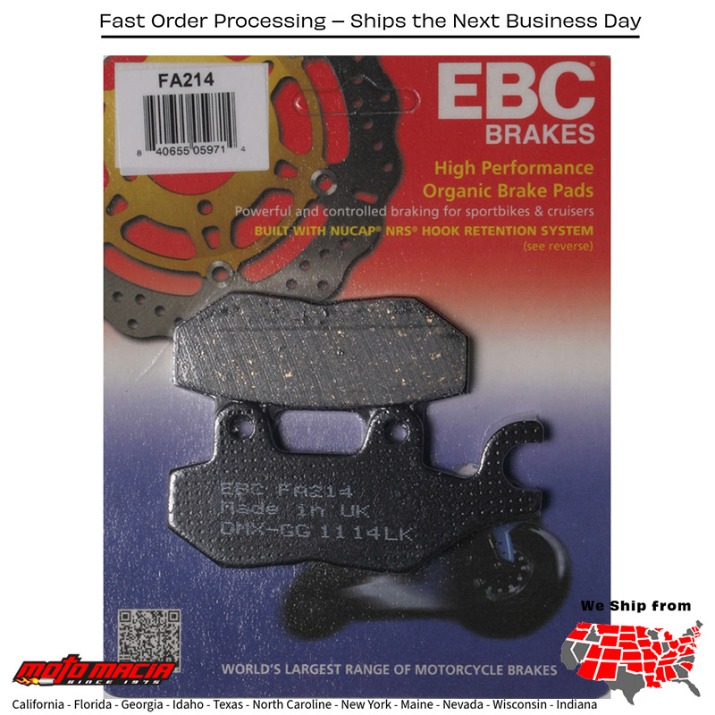 Brake Pads Triumph Tiger 900 1995-1998 1050