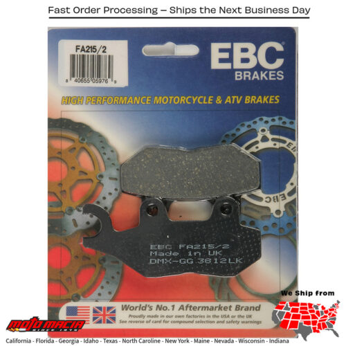 Brake Pads Triumph Tiger 1050 1995-2013 955 I.e. 2004-2006