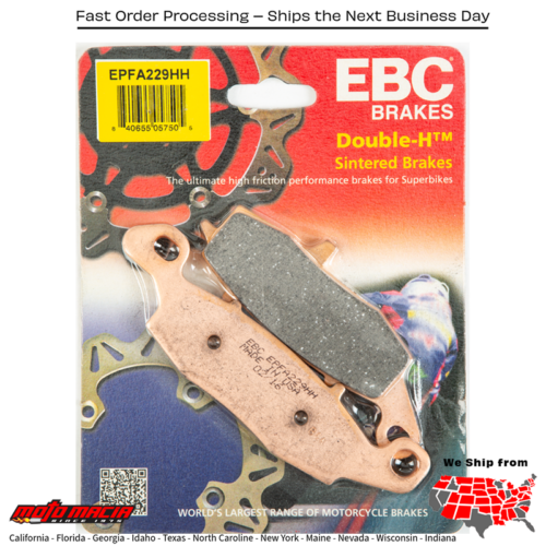 Extreme Pro Brake Pads Kawasaki Ex650 Ninja 650 Abs 2013-2016 Suzuki Dl650