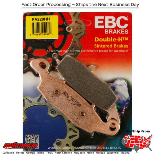 Brake Pads Kawasaki Vn1700 Vulcan 1700 Nomad 2009-2013 Vn900b Vulc