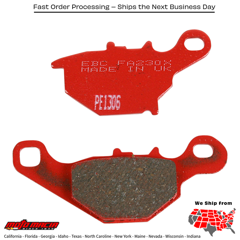 Brake Pads Kawasaki Klx125l 2003-2006 Suzuki Dr-Z125l 2003-2020 Rm85 - Image 2