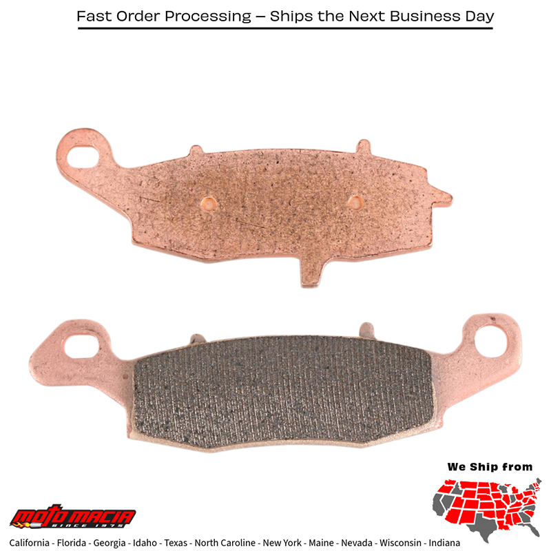 Brake Pads Kawasaki VN900D Vulcan 900 Classic LT 2006-2016 VN2000A More - Image 2