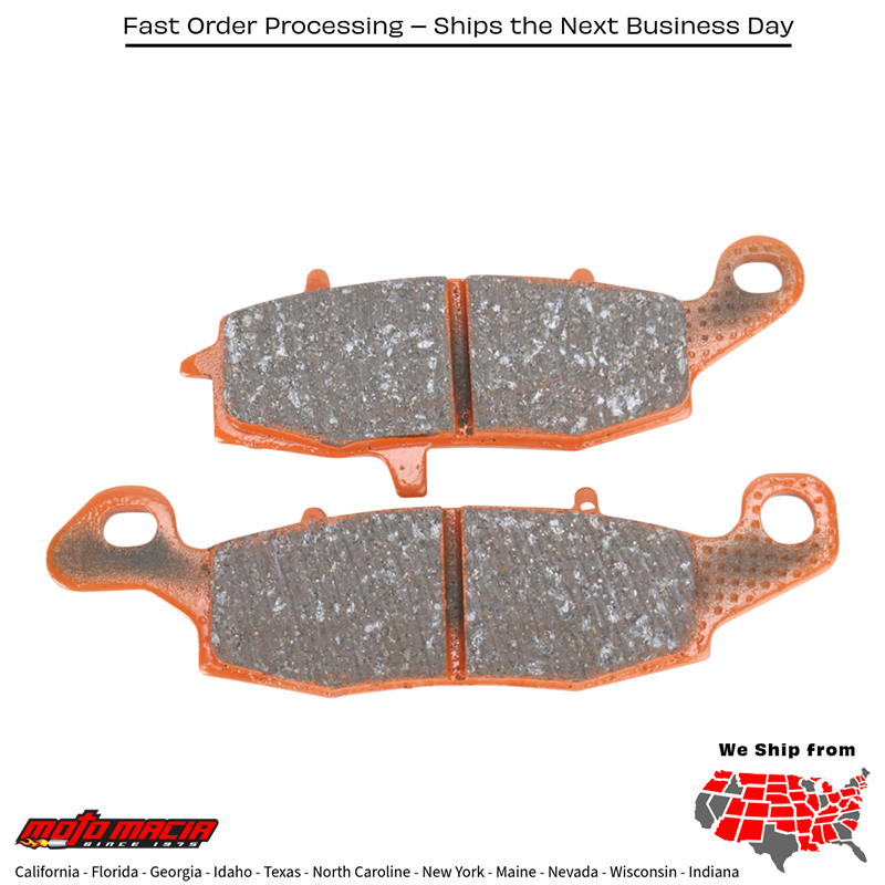Brake Pads V-Series Kawasaki Vn1500l Vulcan Nomad Fi 2000-2004 - Image 2