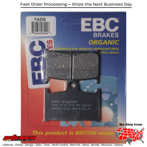 Brake Pads Triumph Thunderbird Commander 2014-2015 Lt
