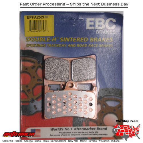 Extreme Pro Brake Pads Yamaha Fz-07 2015-2017 Fj-09 2015-2016 more