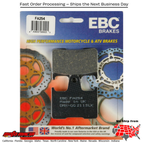 Brake Pads Harley-Davidson Xl1200t Super Low Touring 2014-2017