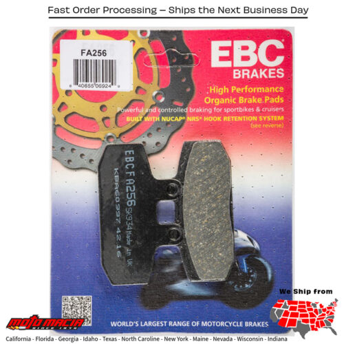 Brake Pads Aprilia Mana 850 GT ABS 2009-2012 Sportcity 250 2007