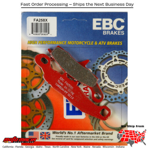 Brake Pads Kawasaki Kx85 2001-2020 Kx100 1997-2020 Kx80